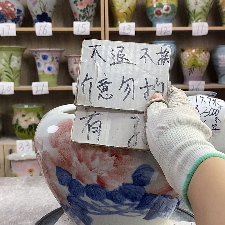 罐5xc景德镇陶瓷花盆