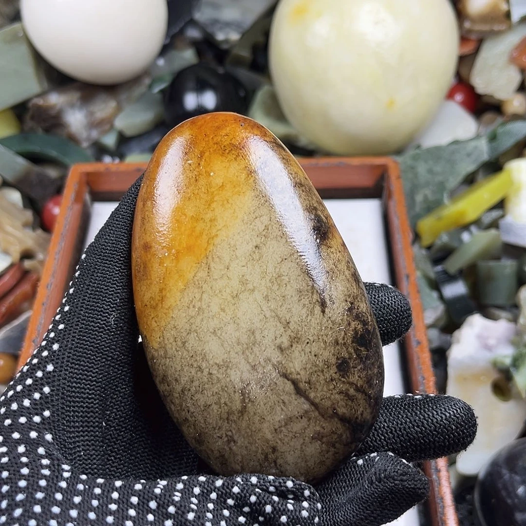 颈饰未镶嵌和田玉陽****心