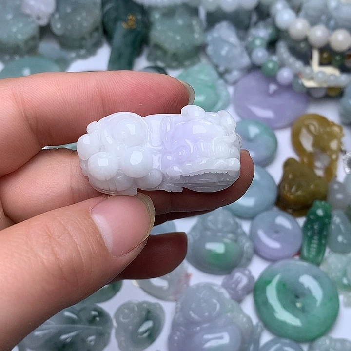 翡翠未镶嵌颈饰天然翡翠