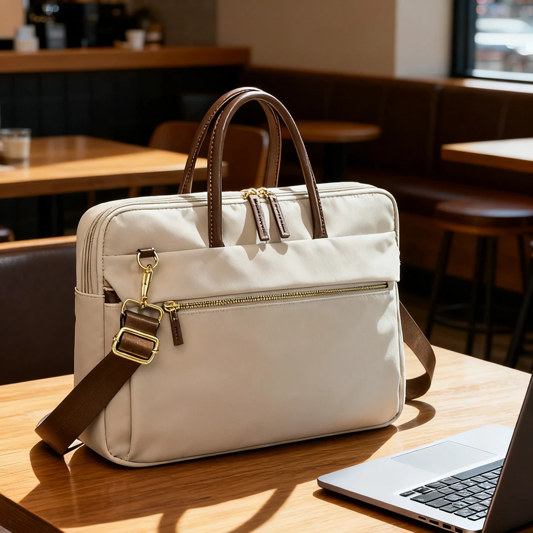 15.6寸笔记本电脑包女士2025新款休闲时尚通勤手提包商务公文包包