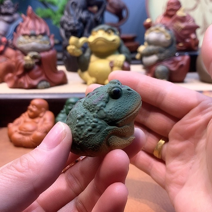 紫砂茶宠紫砂手工艺