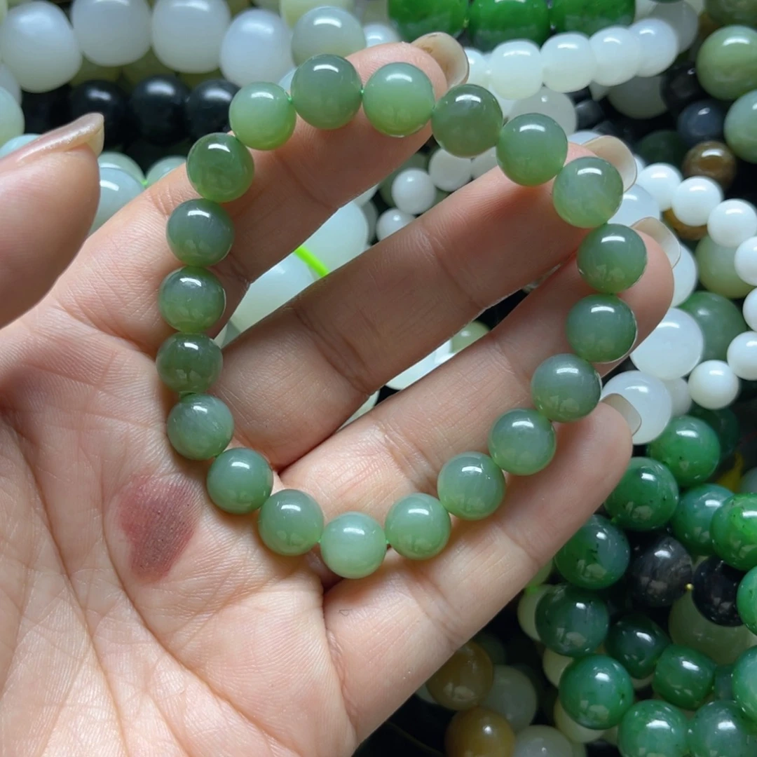 和田玉手链未镶嵌