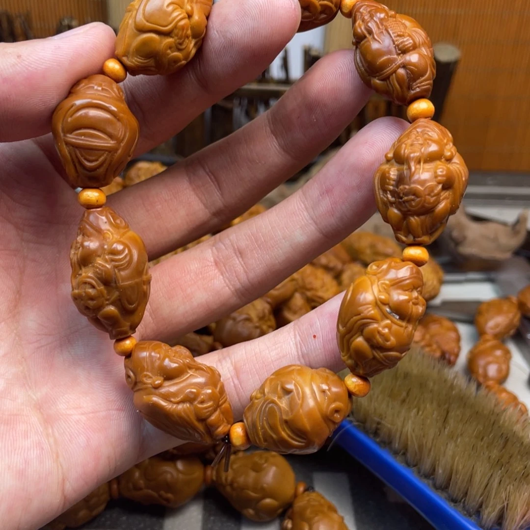 橄榄核手串/手链橄榄核雕工艺手串5119