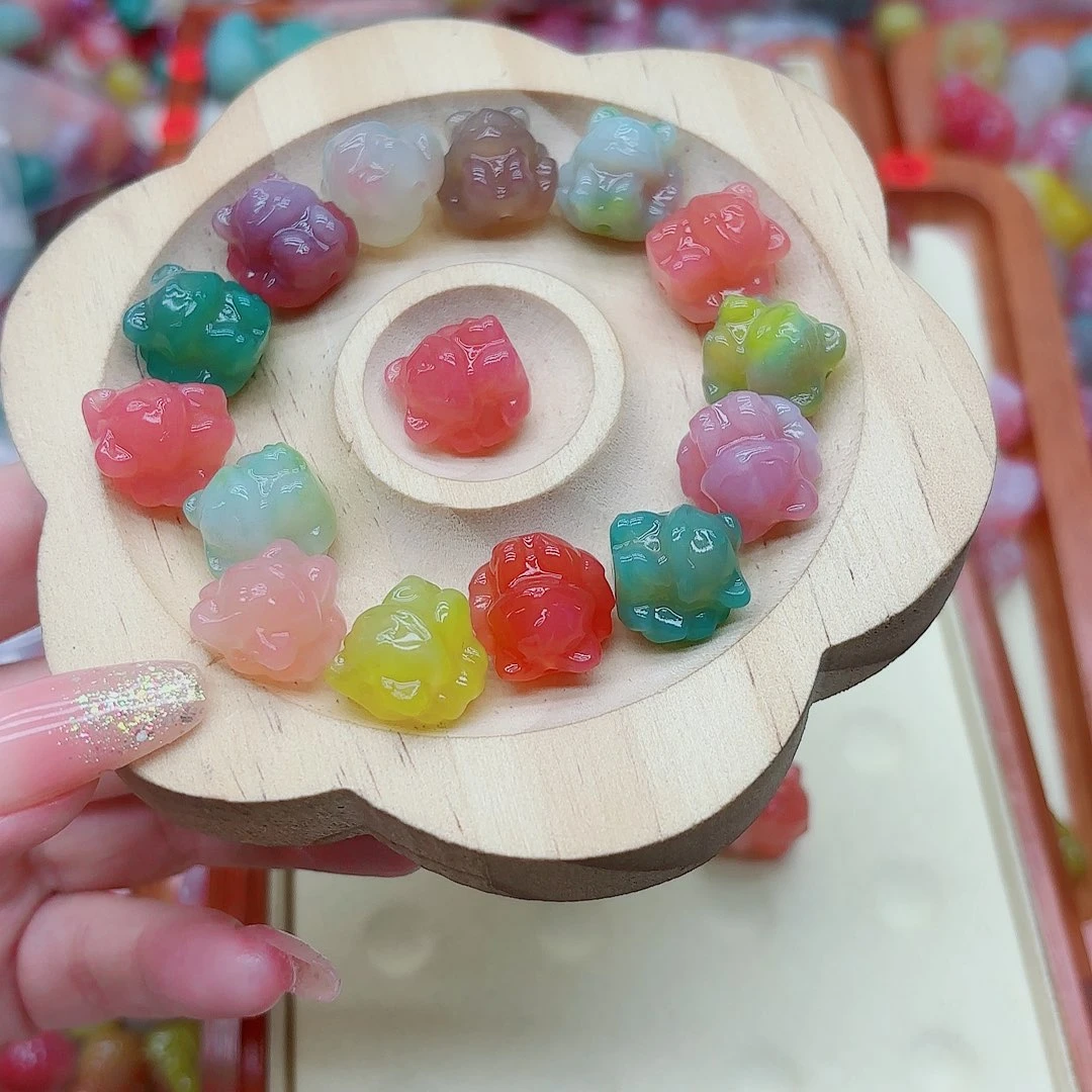 玛瑙/玉髓手链未镶嵌朵*盐源28