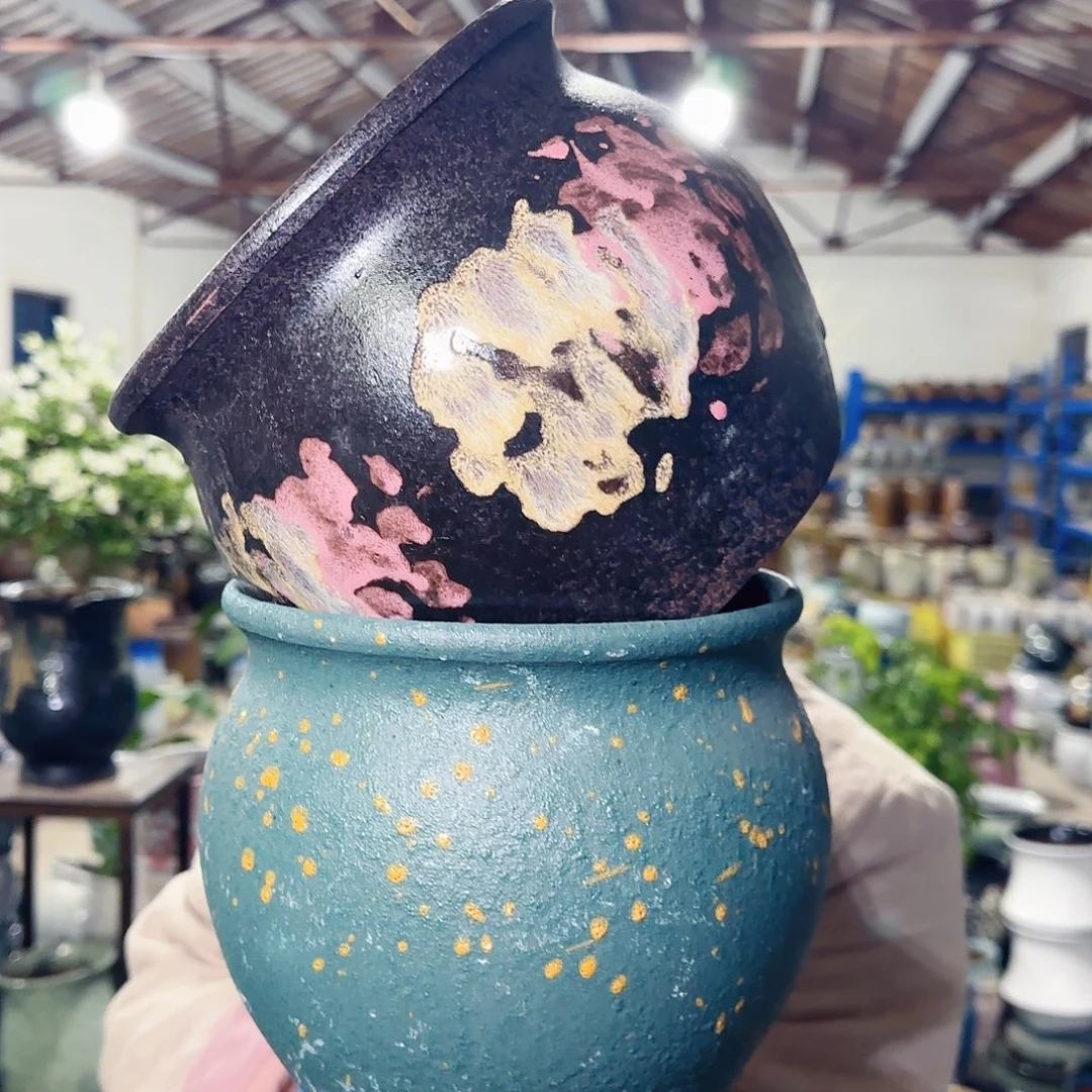 花盆紫砂高17口18