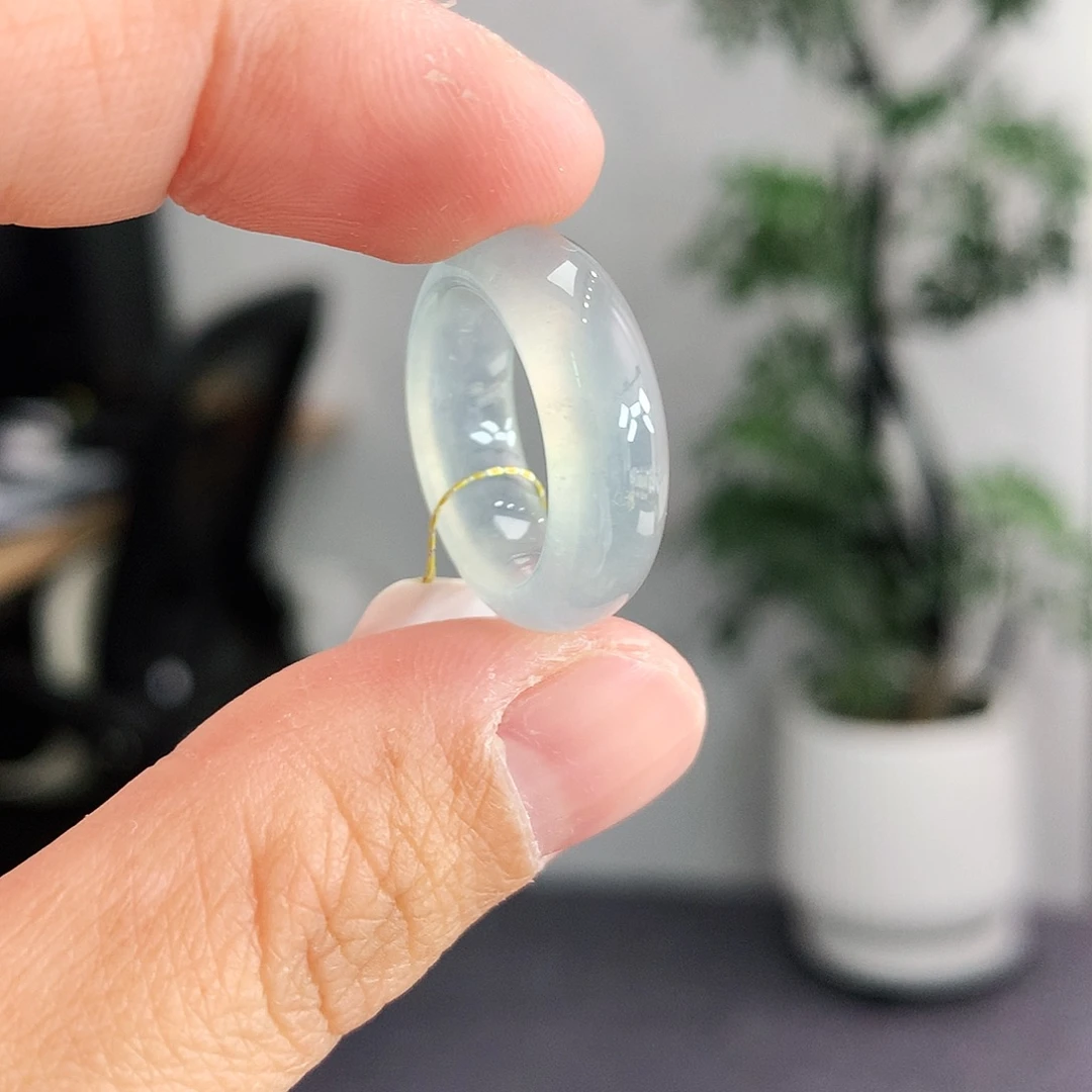 翡翠未镶嵌戒指6号
