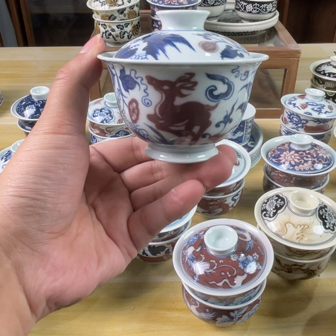 景德镇手工手绘茶具