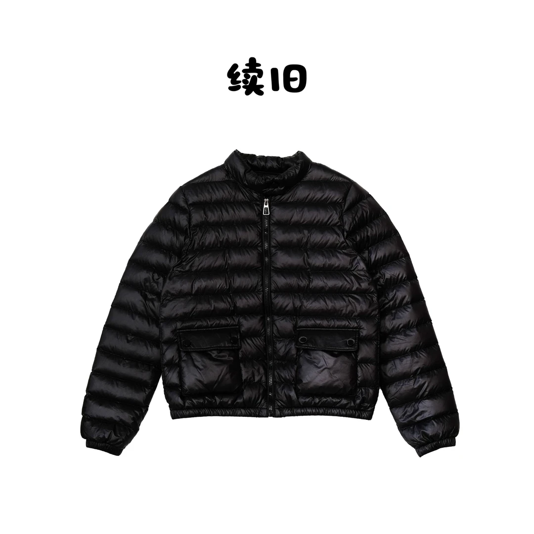 【续旧】秋冬新款立领修身气质简约轻薄短款羽绒服5101