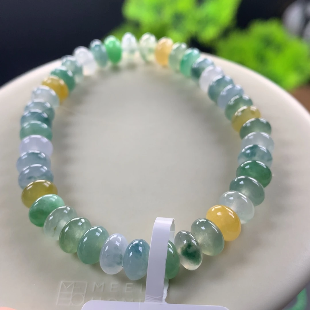 翡翠未镶嵌手链卡7新货‼️❗️‼️