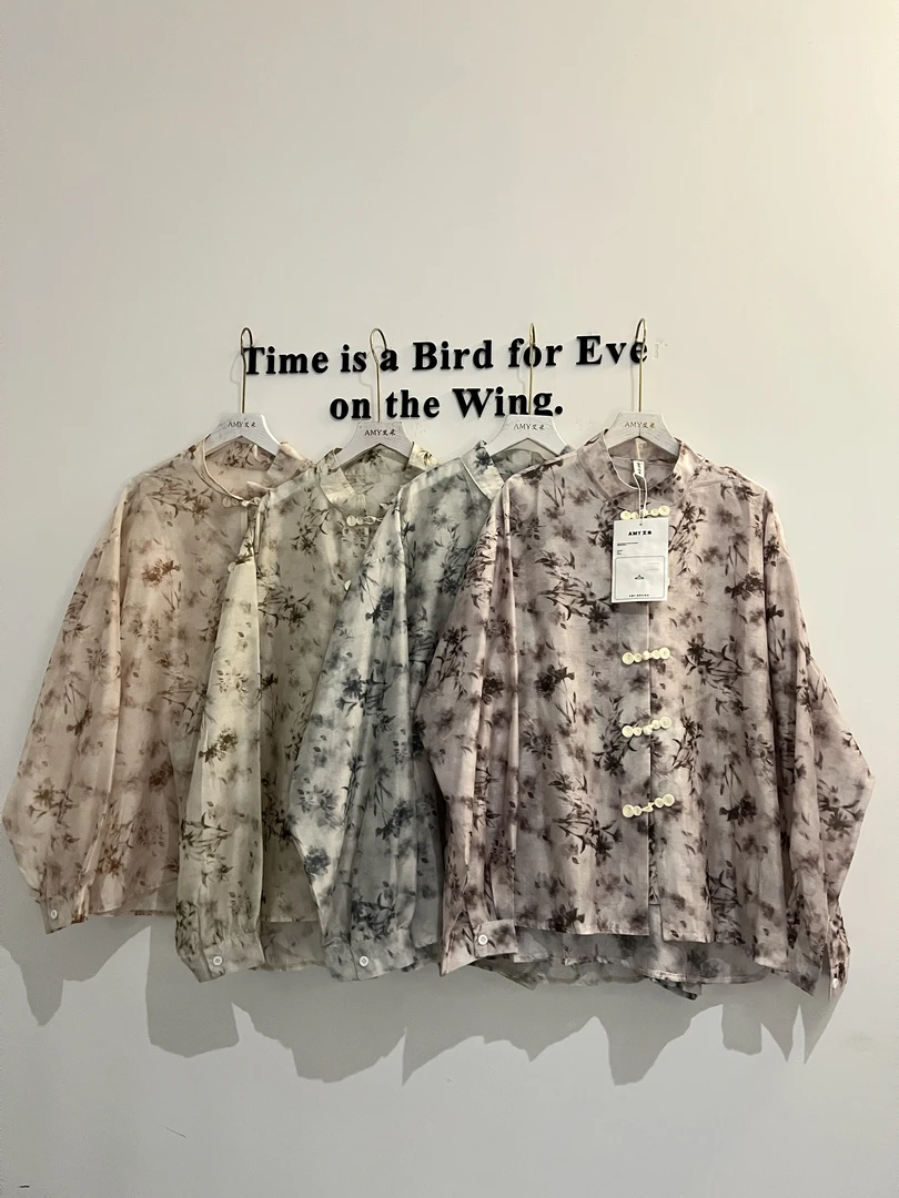 AIMI（2288）日系复古时尚衬衫