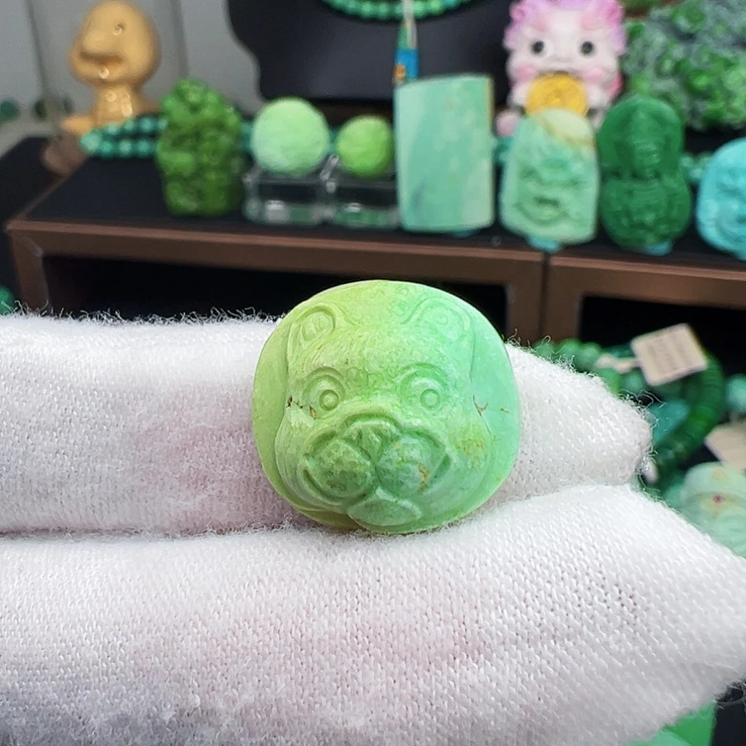 绿松石未镶嵌绿松石主播璐璐