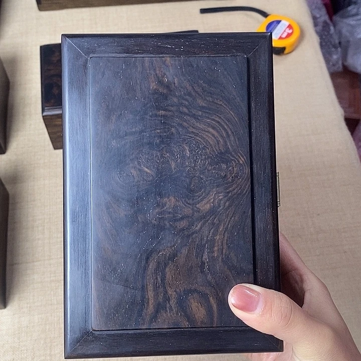 木紫光檀收纳盒抽屉式物一拍