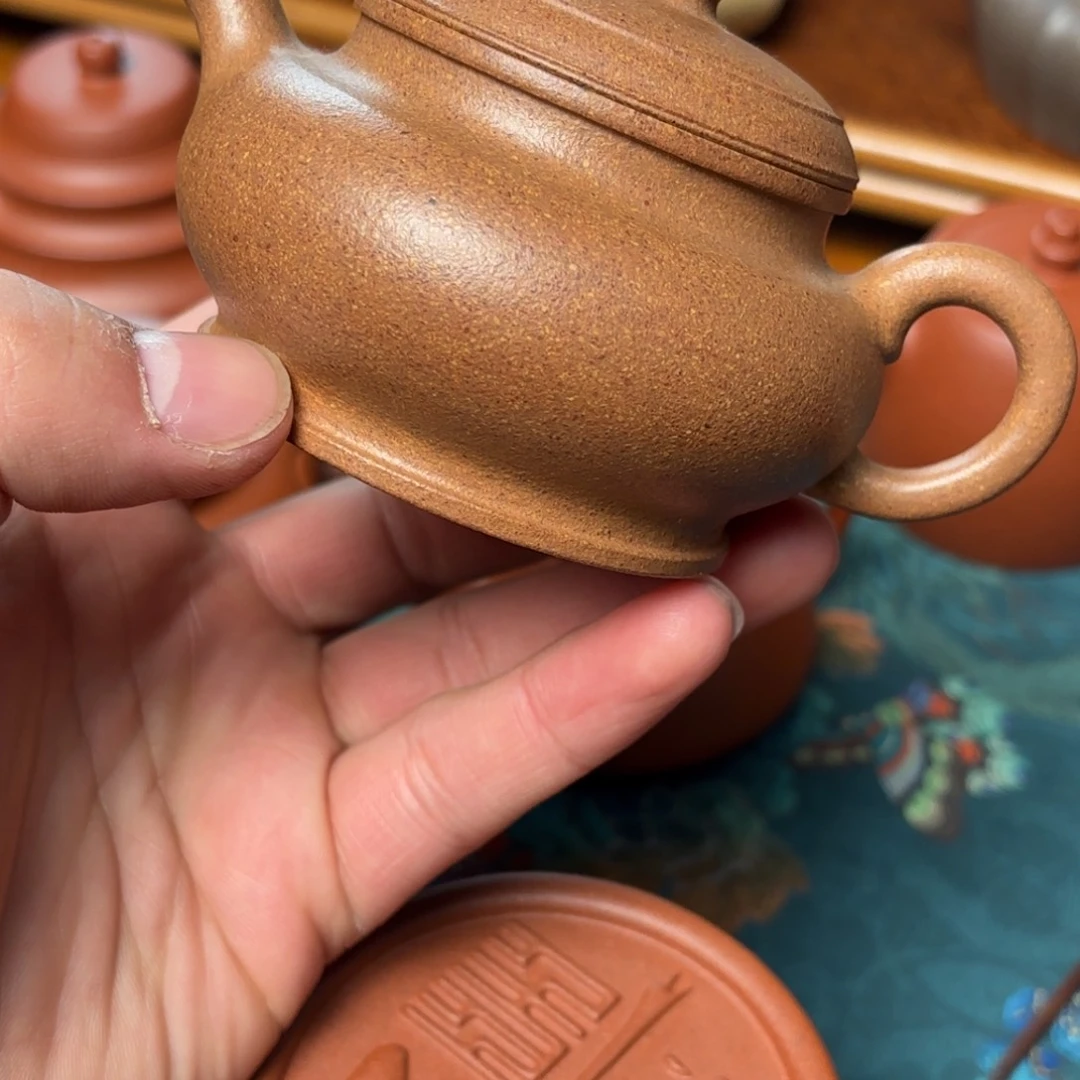 紫砂茶壶预售黄金段颂金 150cc
