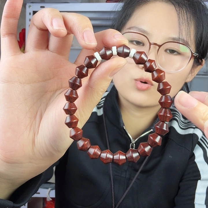 檀香紫檀（小叶紫檀）小叶紫檀鼓珠