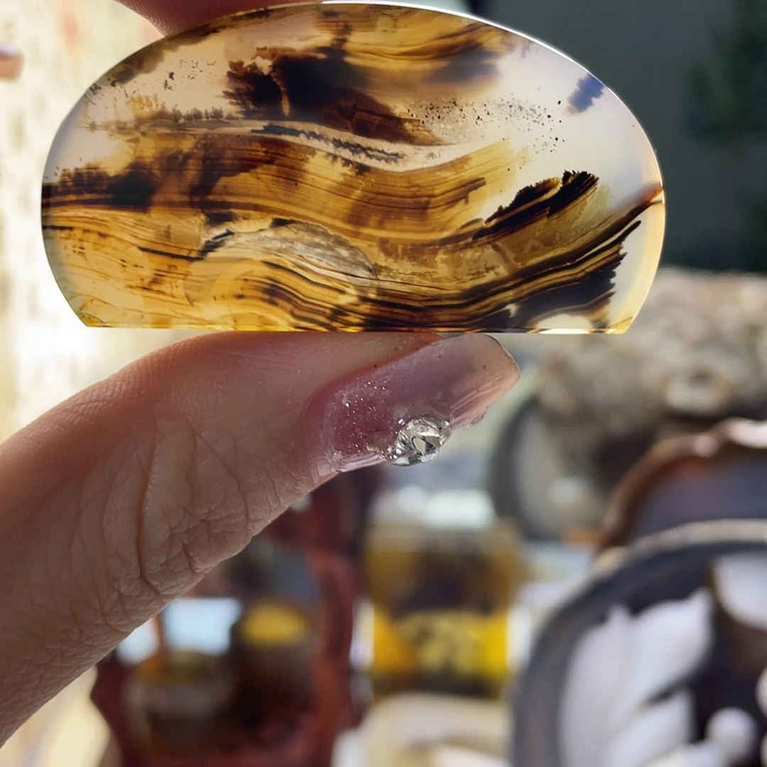 玛瑙/玉髓未镶嵌珠宝奇石