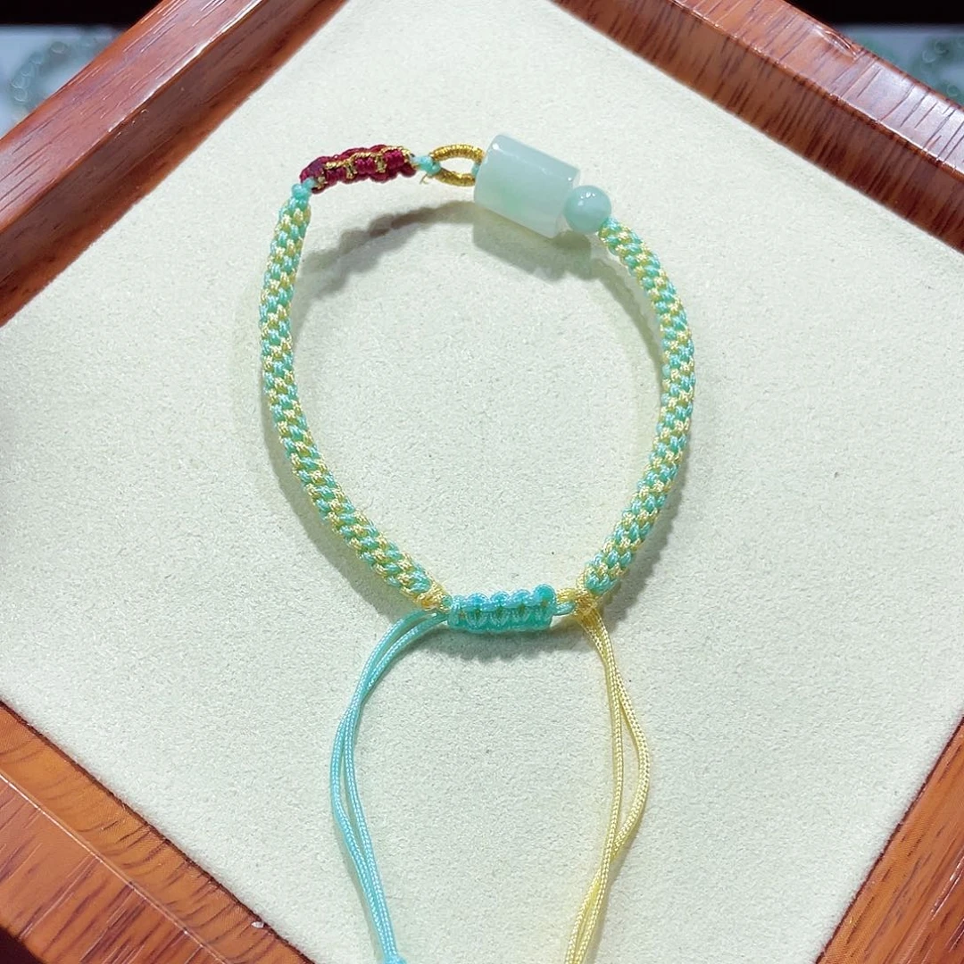 翡翠未镶嵌手链天然缅甸翡翠A货卡