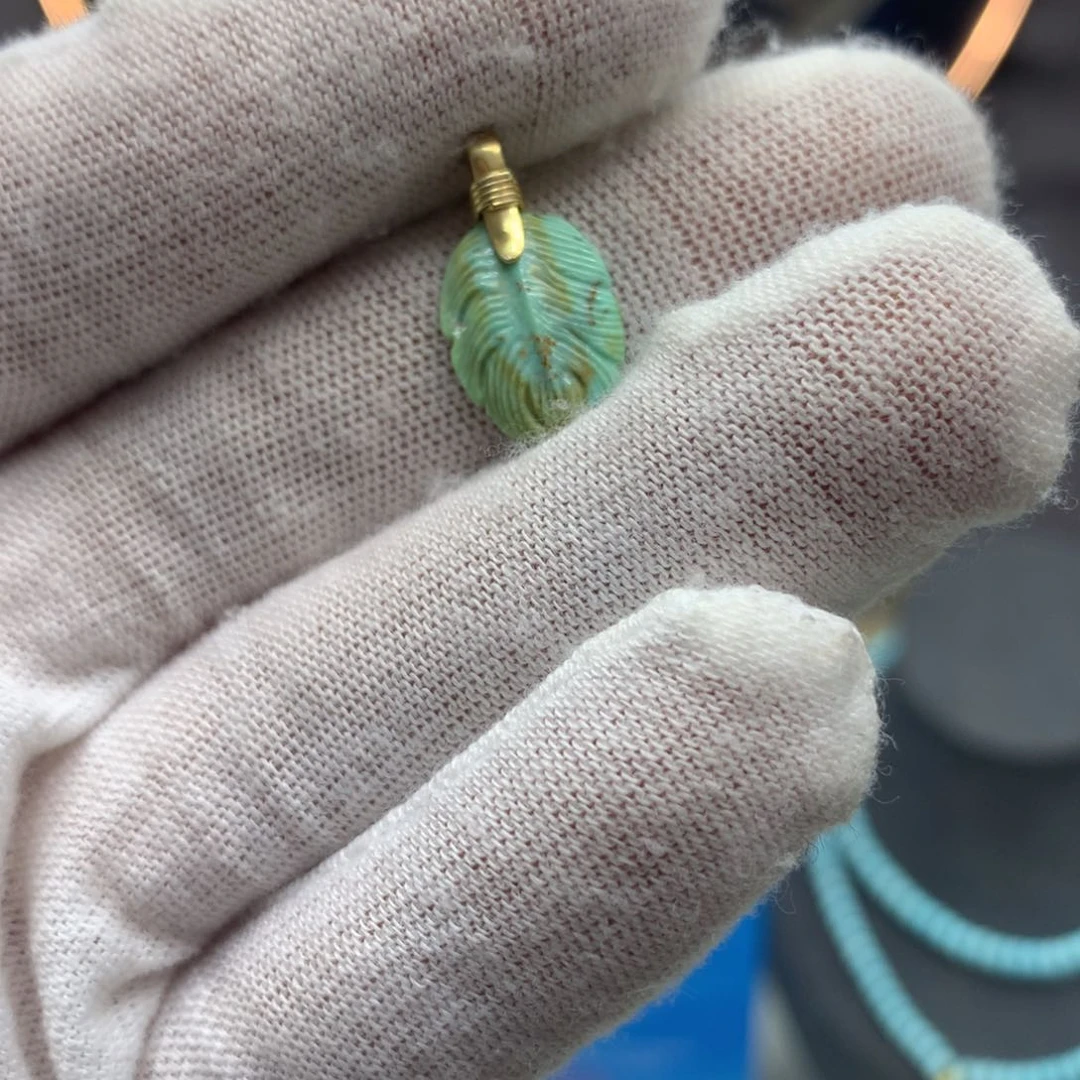 绿松石挂件未镶嵌