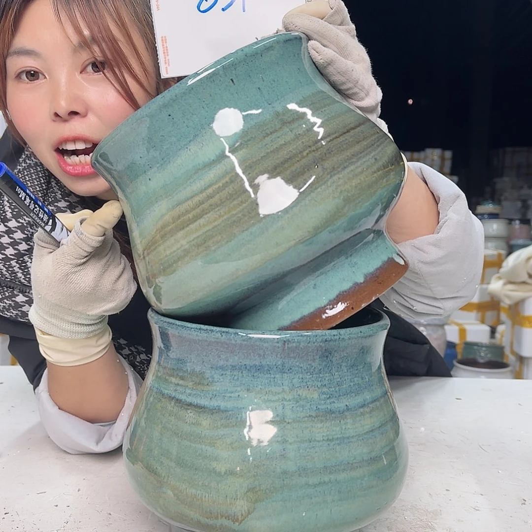 紫砂花盆云上花盆直播1215-631