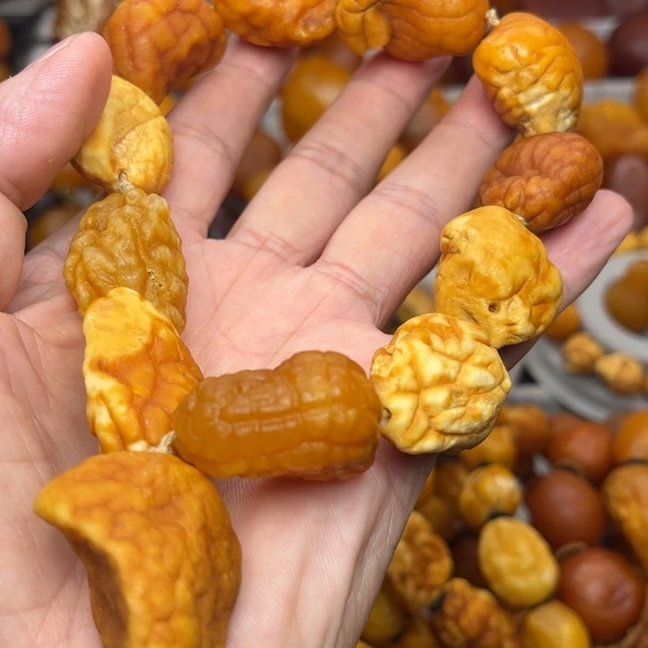 琥珀未镶嵌裸石天然蜜蜡手串