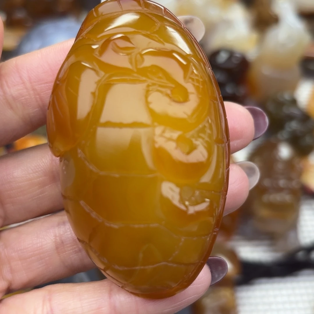 未镶嵌把件玛瑙/玉髓