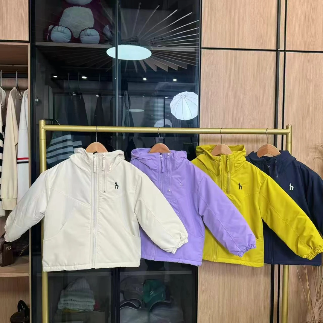 重磅800克棉服！男童女童保暖夹棉连帽棉服韩风百搭防风外套