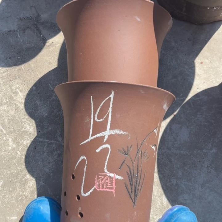 紫砂花盆紫砂的颜色