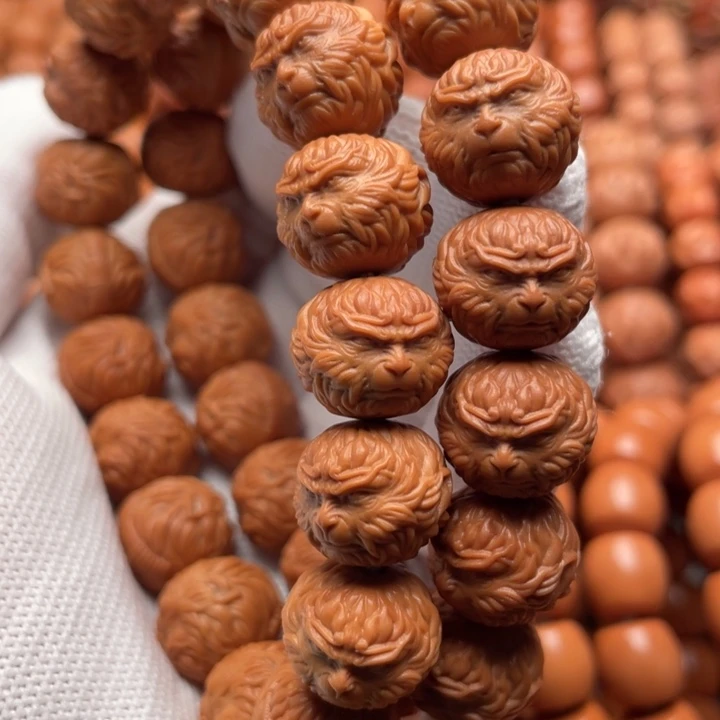 猴头核桃吊坠风***年斗战胜佛