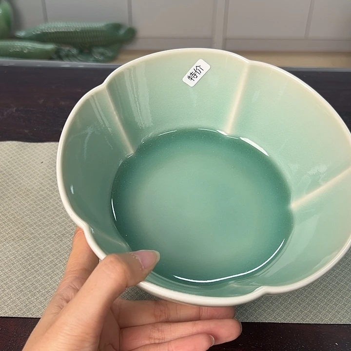 龙泉云间青瓷小米茶器