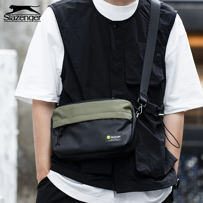 Slazenger/史莱辛格轻便小斜挎包男手机包单肩邮差小包男夏季小包