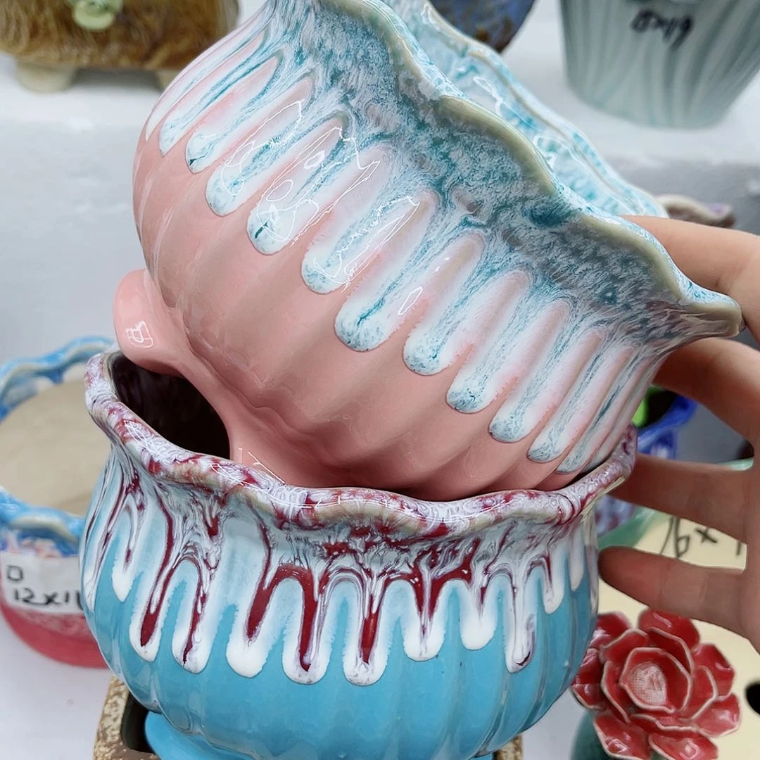 多肉绿植陶瓷花盆