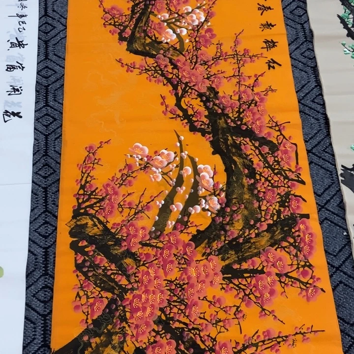 枕书斋画廊的直播间