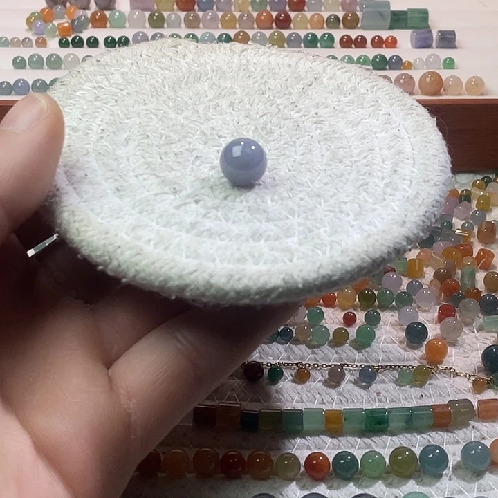 翡翠散珠未镶嵌定制翡翠卡12.2