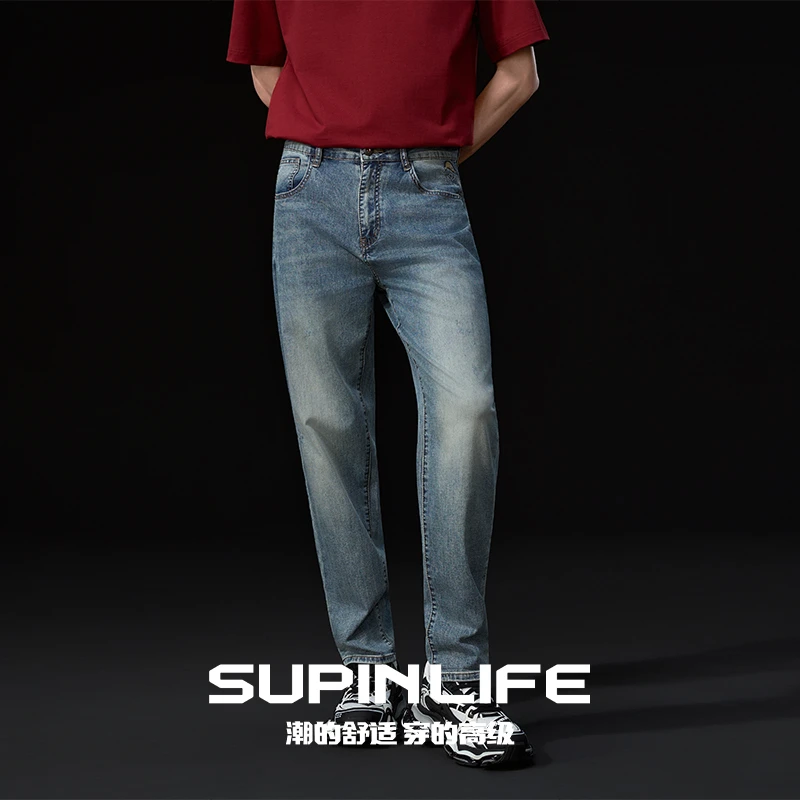 【SUPIN LIFE】25年夏季新款牛仔裤SPBZK523037AM