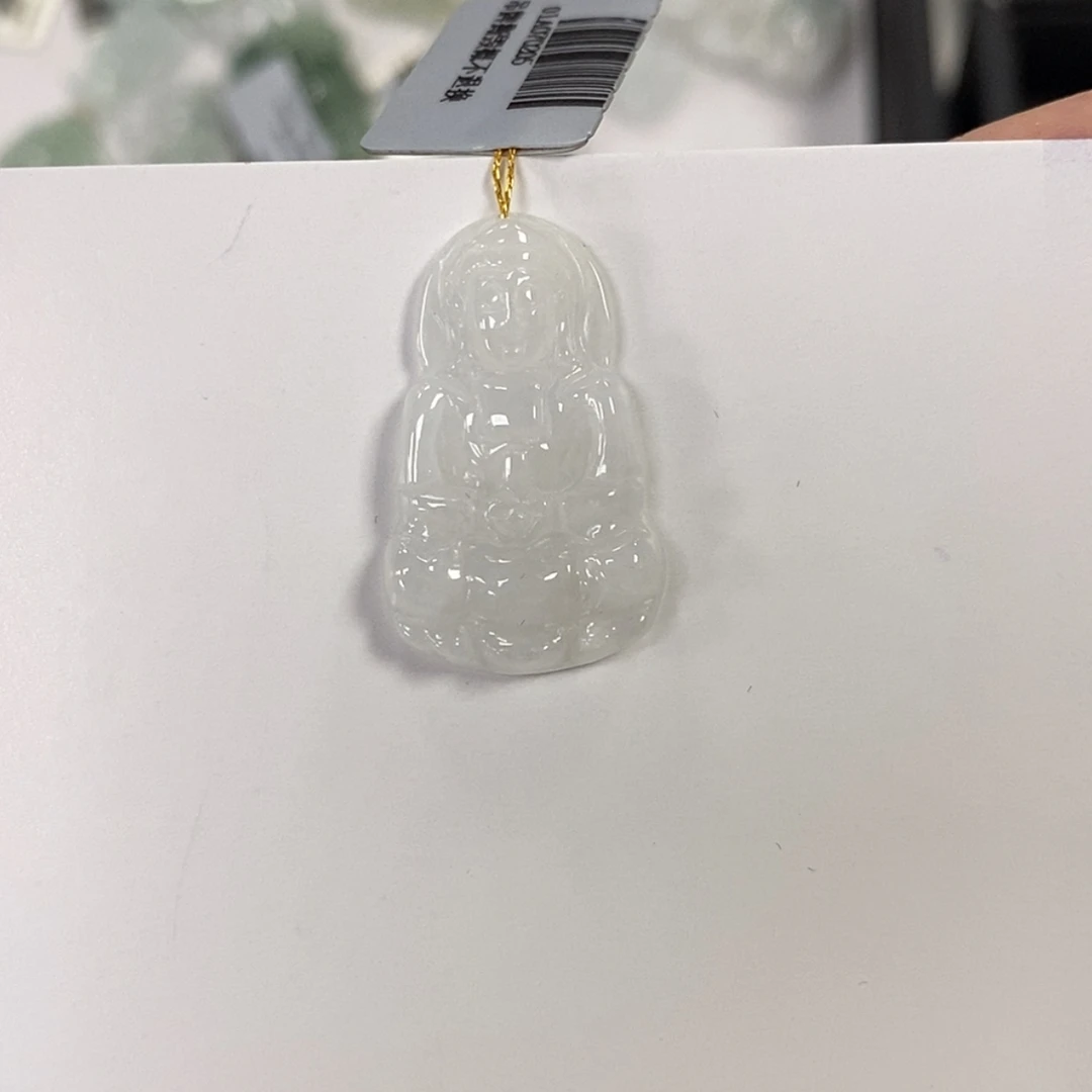 【闪购商品】颈饰未镶嵌翡翠观音