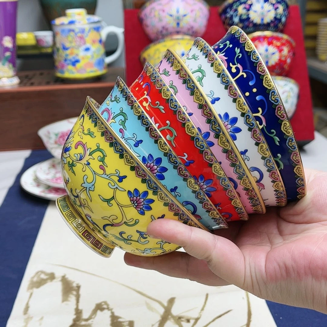 【闪购商品】珐琅4.5英寸6混。。。。。