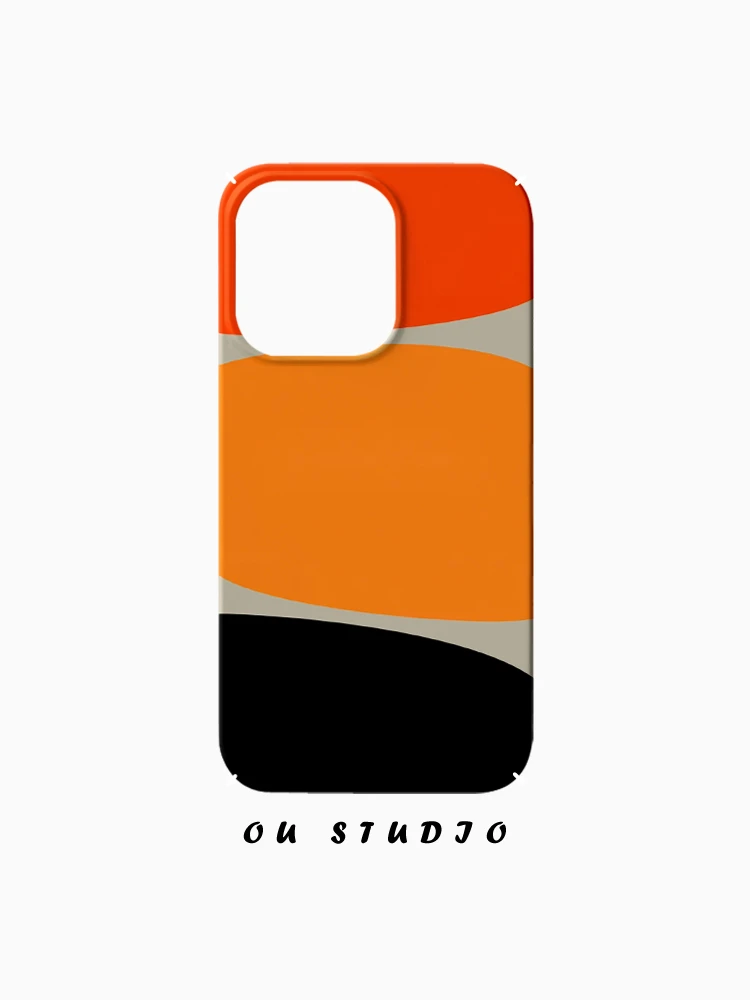 OU创意个性简约三色适用苹果16手机壳iPhone新款菲林硬壳网红男女