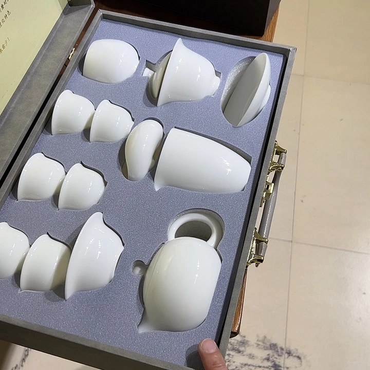 德化白瓷礼盒套装