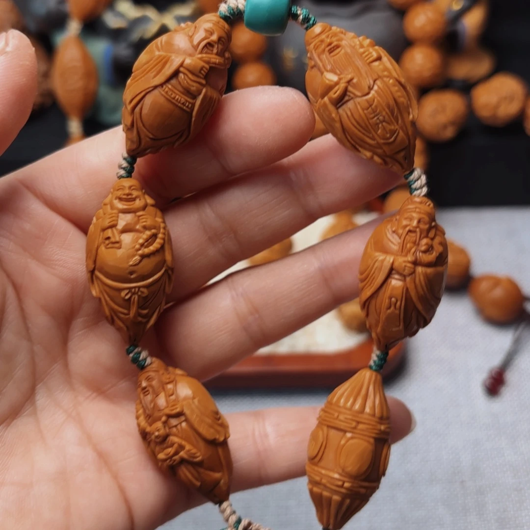 橄榄核手串/手链五福临门