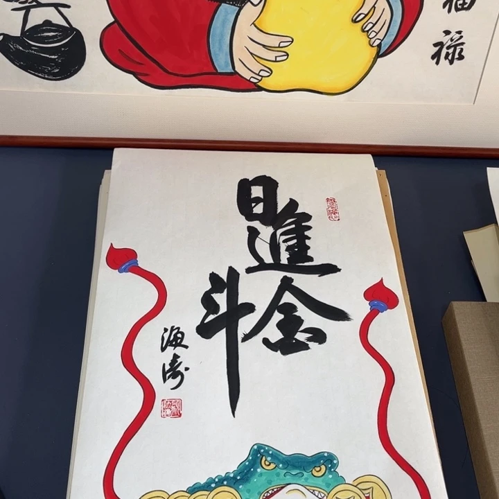 国画禅意画宣纸手绘作品