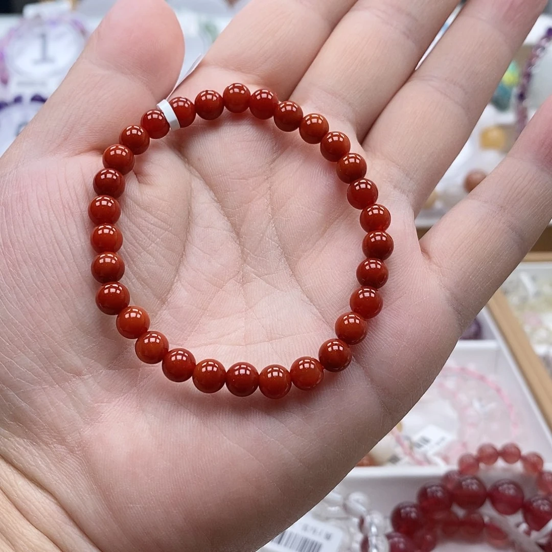 手链未镶嵌水晶南红玛瑙