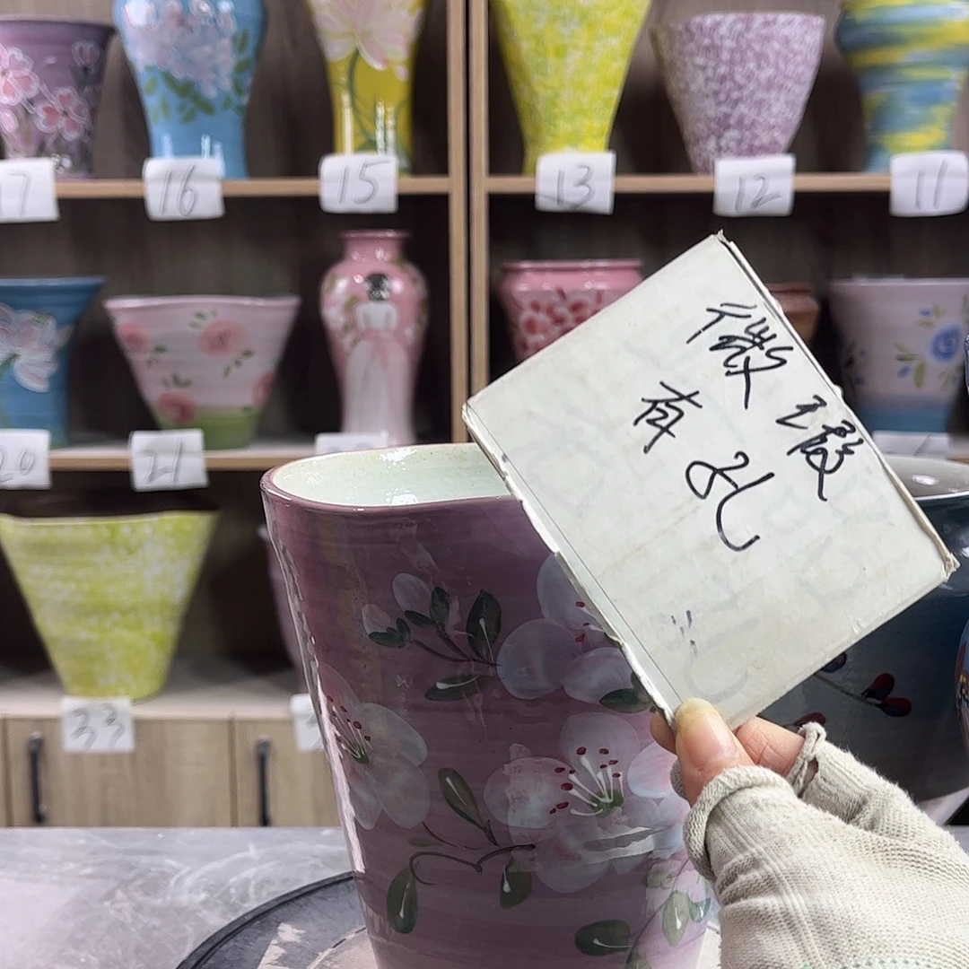 景德镇陶瓷花盆花盆