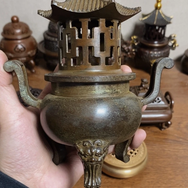 铜盛世铜炉铜器香炉工艺品
