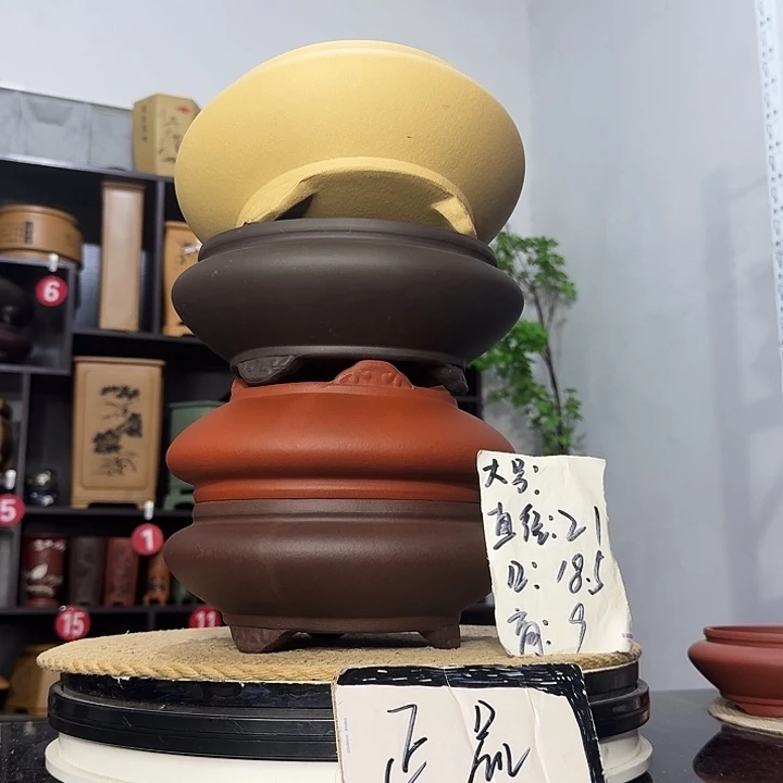 紫砂花盆盆友记紫砂