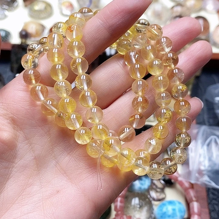 水晶手链未镶嵌?**赋