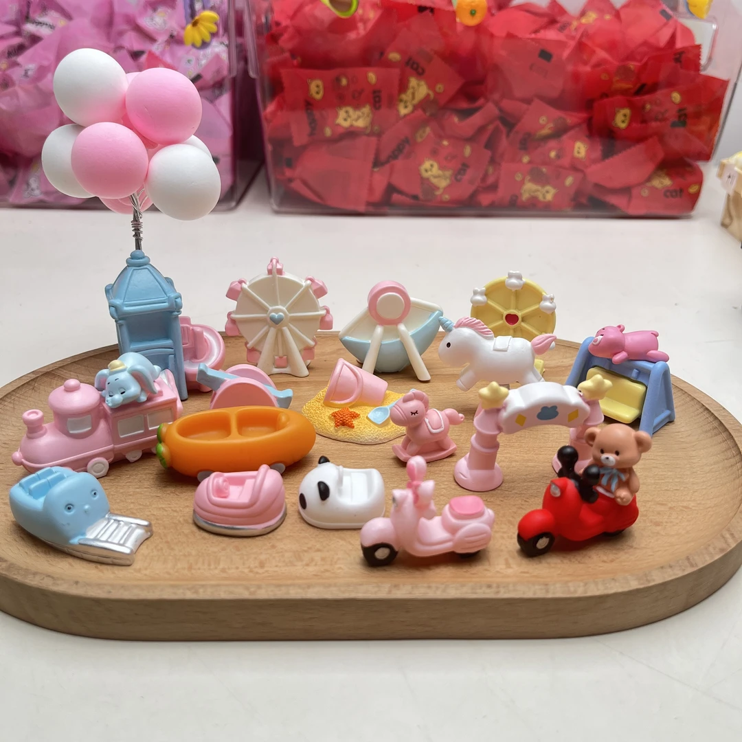 （游乐园)微景观diy娃屋装饰配件小摆件