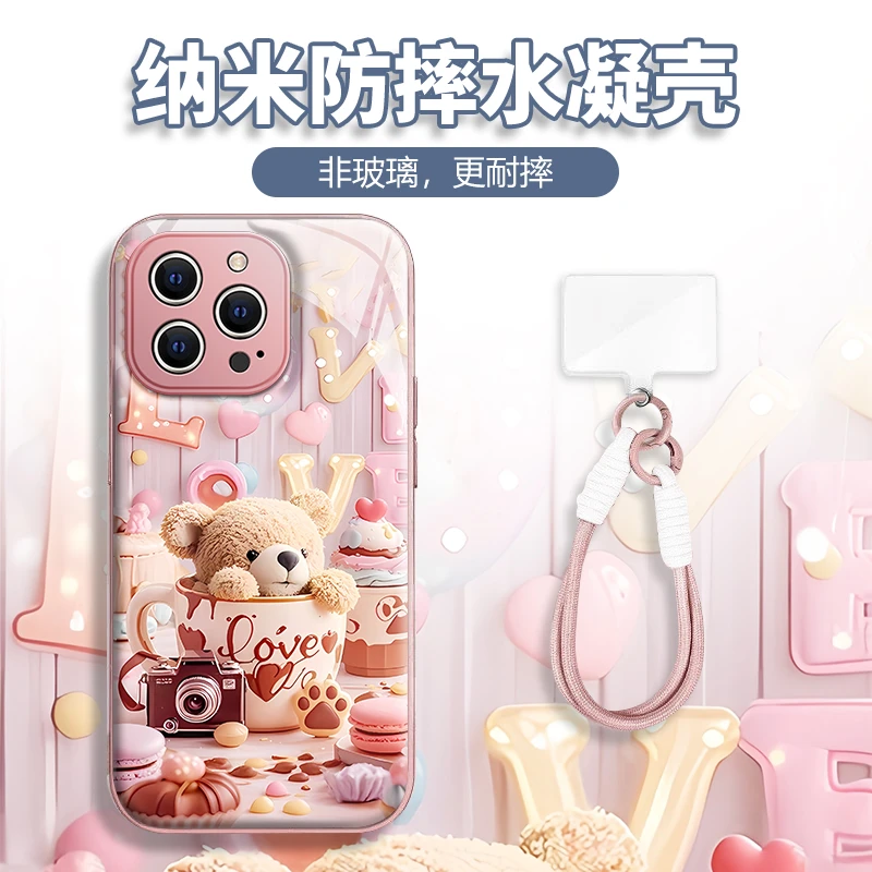 水凝壳iPhone苹果16手机壳15适用华为matep荣耀OPPO小米vivo三星