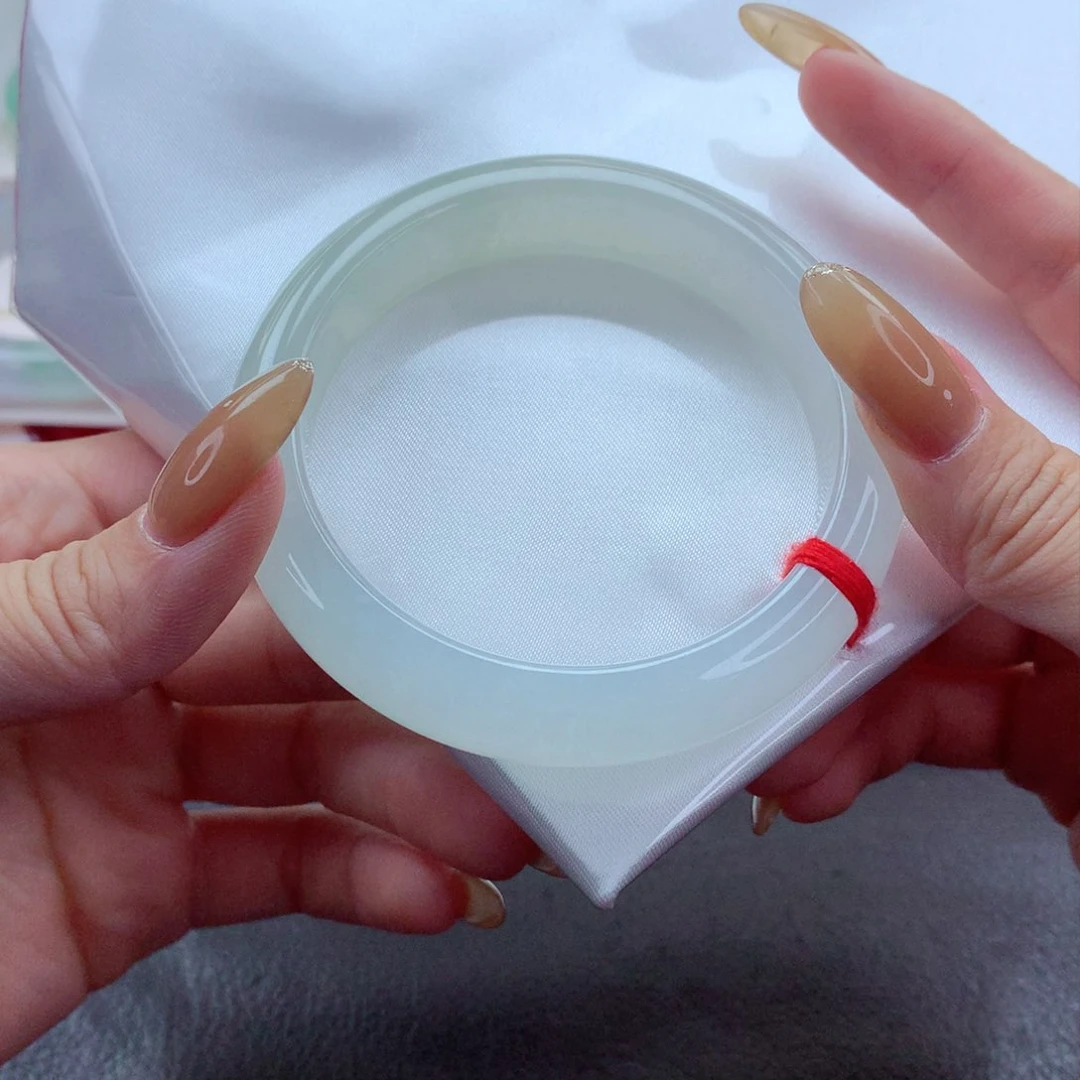 未镶嵌手镯翡翠9908白月光