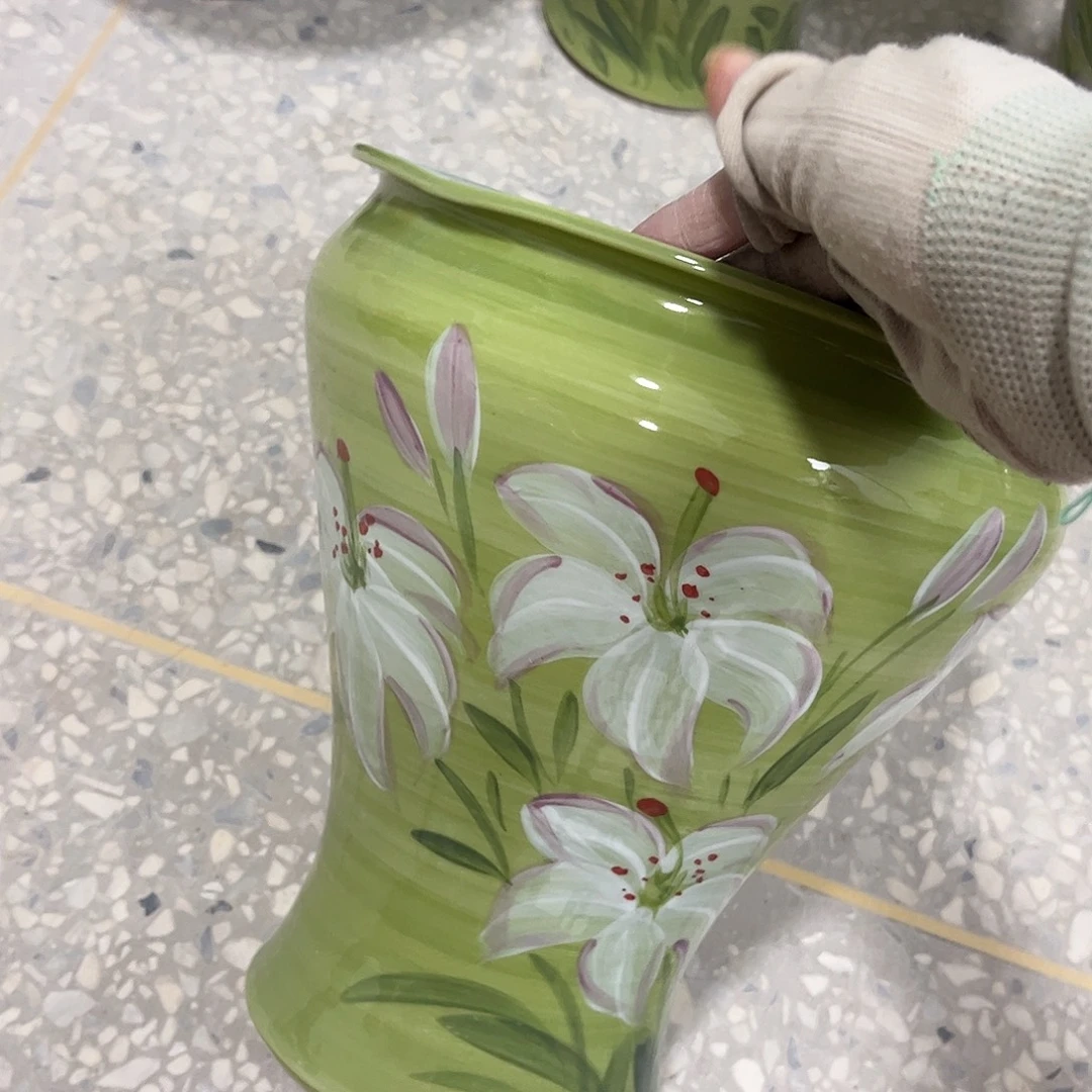 景德镇陶瓷花盆花盆