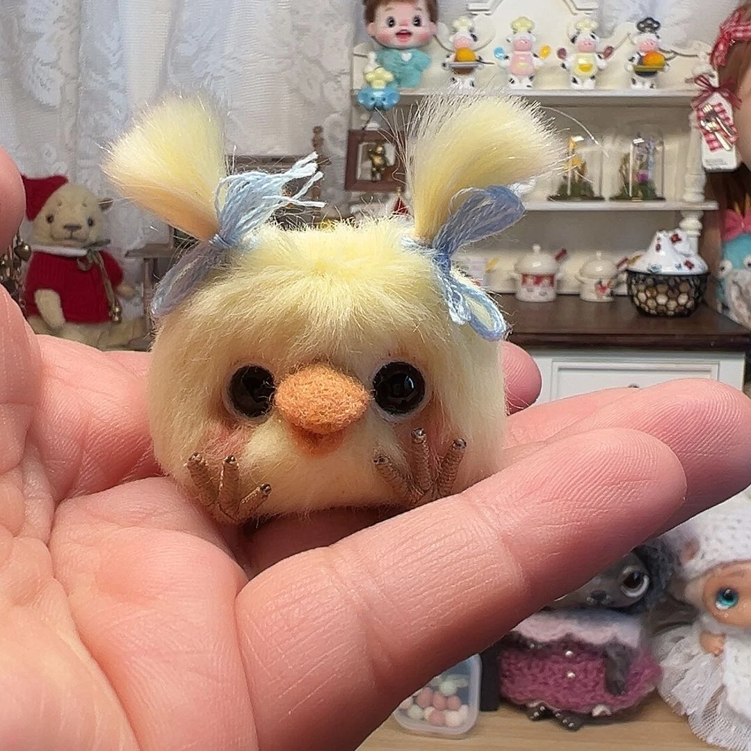 布艺手作娃用小黄鸡