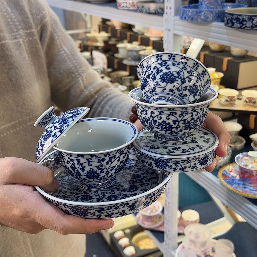 盖碗很漂亮我很喜欢